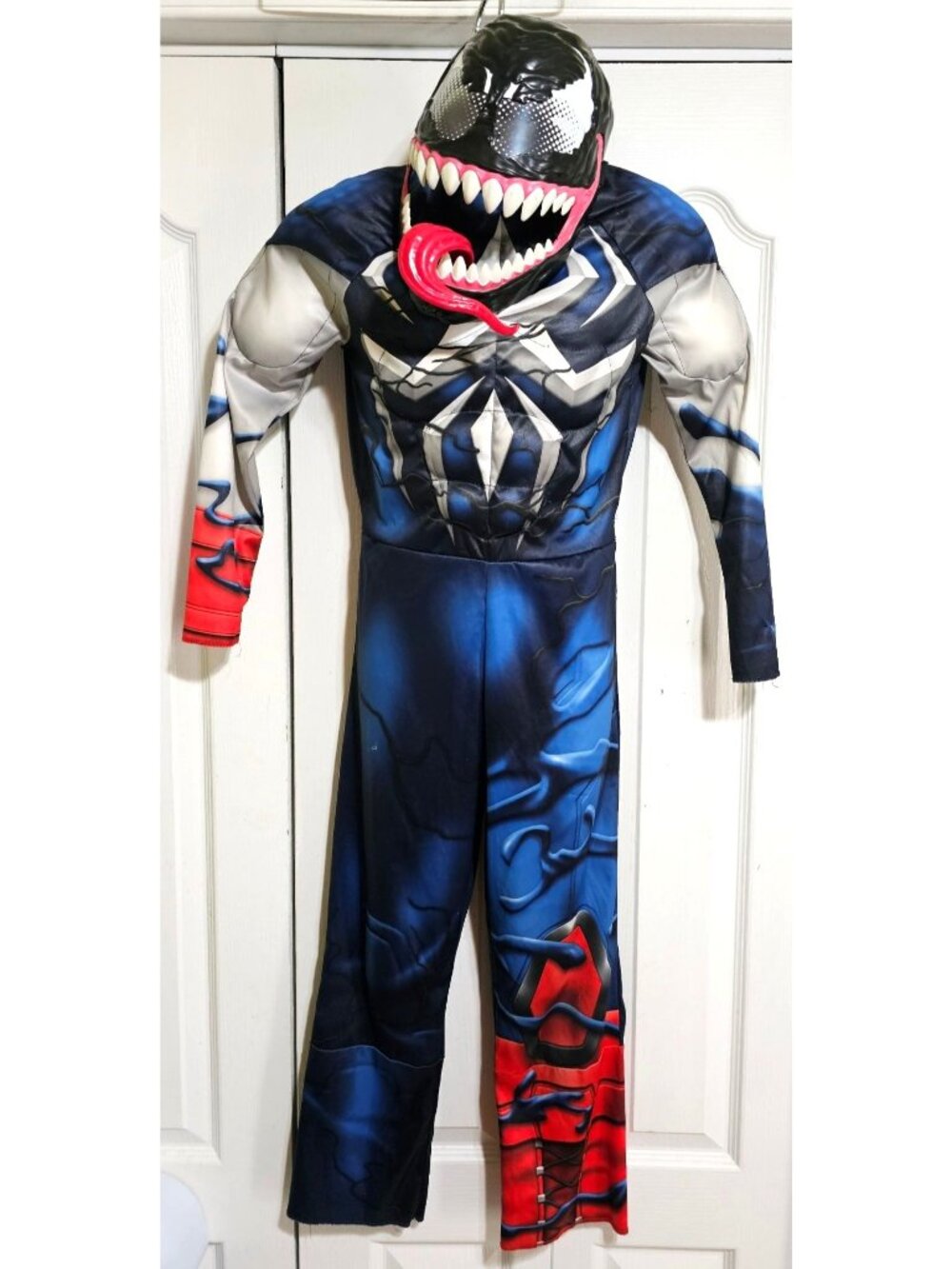 Marvel Venomized Captain America Costume Boy 8-10 Venom Hasbro VenomVersus Mask